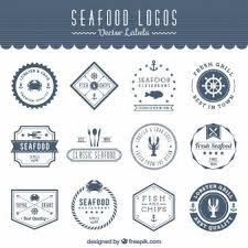 Menu Fish Restaurant Logo Restaurant Seafood Logo Food