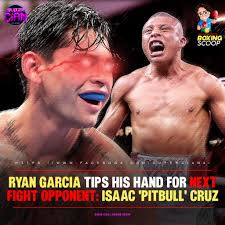 Ryan Garcia strongly indicated in a Friday post