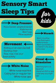 Sensory Smart Sleep Tips The Autism Mom Sensory Therapy Sensory Disorder Sensory Friendly