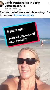 This popped up in my memories… 📆 8 years ago today — just 9 days after I  moved to Cocoa Beach 🌴☀️ 1. What the hell are those sunglasses?! 😎😂 2.  My skin though! Proof that beach life = glow ✨… until ...