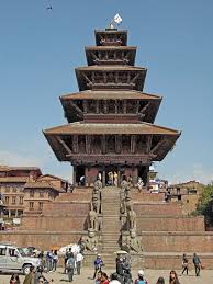 Pagoda Temple At Bhaktapur Kathmandu Valley Unesco World Heritage Site Kathmandu Valley Unesco Sites