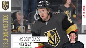 He finished his stay with 30 points in his final game and was tied for second in scoring among all players. Cody Glass 9 All 5 Goals Of The 2019 20 Season Vegas Golden Knights Youtube