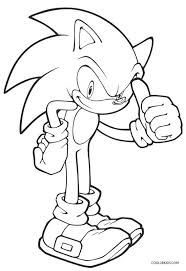 Sonic vs mario coloring pages how to draw savetheocean info. Printable Sonic Coloring Pages For Kids