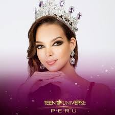 MISS TEEN UNIVERSE PERU Flavia López, will be representing her country in  our twelfth edition of Miss @TeenUniverse 2023 to be held in Madrid