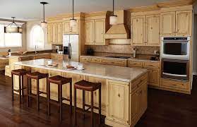 Kitchen With Natural Alder Cabinets Wood Kitchen Cabinets Kitchen Cabinet Layout Natural Kitchen Cabinets