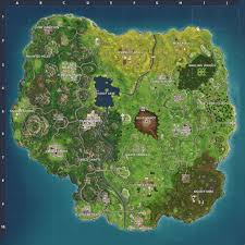 It consisted of a collection of broken houses, one with a tower like structure that looked like a castle top. Everything You Need To Know About Fortnite Season 4 Ign Treasure Maps Seasons Fortnite