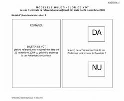 Referendumul naţional din data de 26 mai 2019. Pe 22 Noiembrie VotÄm De Trei Ori Modelele Buletinelor De Vot Publicate In Monitorul Oficial Foto