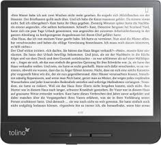 Tolino Epos 2 Ebook Reader 20 3cm 8 Zoll Black Sotel