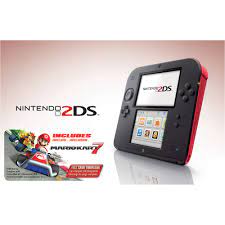 Sold and shipped by eforcity. 2ds De Nintendo Con Juego De Mario Kart 7 Rojo Carmesi Simaro Co