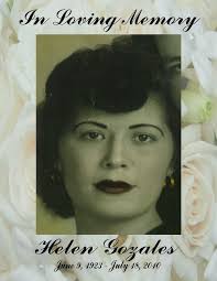 Helen Gonzales Obituary