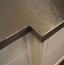 One Of A Kind Countertops 6 Ways To Make Yours Unique Stainless Steel Kitchen Countertops Stainless Steel Countertops Metal Countertops