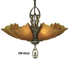 Recessed lighting fixtures are one of the most popular types of lighting. Art Deco Chandeliers Fixtures Slip Shade Medieval Family 5 Light Chandelier 279 5ll1 Vintage Hardware Art Deco Chandelier Art Deco Lighting