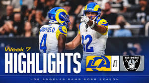 Los Angeles Rams best plays in Week 7 win over Las Vegas Raiders