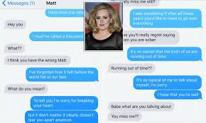 Nowadays, these kinds of pranks became even more popular and it's not that hard to make a quality prank, the hardest part is to pick good songs enjoy the best lyric prank songs list. Woman Pranks Her Ex With The Lyrics To Adele S Hello And Posts The Exchange On Twitter Daily Mail Online