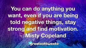 We did not find results for: Misty Copeland Quotes Greatesttweets Com