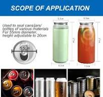 Amazon.com: HCAUYNN Counting Liquid Can Sealer Machine,180W ...