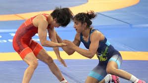 Vinesh phogat bagged a maiden world championship medal (bronze) in the women's 53 kg category after defeating maria prevolaraki. Vinesh Phogat Headed To Europe For 40 Day Wrestling Camp