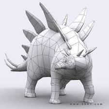 Stegosaurus 3d Stegosaurus Stegosaurus Dinosaur Freelance Graphic Design
