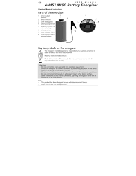 Can be mounted on a wall, post or fence wire. An45 And An90 User Manual Manualzz