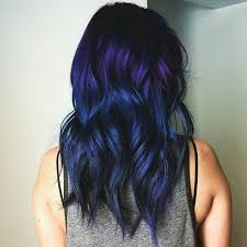 Buy a hair colour dye by live i did mine some time ago it only shown a really deep blue in the sunlight. 70 Beautiful Blue And Purple Hair Color Ideas Hairstylecamp