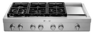 6 burner commercial style gas range