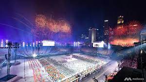 The lion is symbolic of the name singapura, first given by sang nila utama 700 every year, the story of singapore is ardently presented by performers of the national day parade, igniting the spirit of patriotism and celebration. Live Blog National Day Parade 2019 Cna