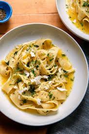 Pasta With Lemon Herbs And Ricotta Salata Recipe Recipes Nyt Cooking Summer Pasta