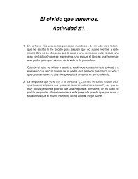 La organización de los premios goya, los cuales son entregados por la academia de las artes y las ciencias cinematográficas de españa, publicaron la lista de cintas nominadas a mejor película iberoamericana, categoría en la que esta 'el olvido que seremos', de fernando trueba, basada en. El Olvido Que Seremos Act 1