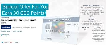 Open a new incognito window and copy and paste the above link(clear the cache. American Express Everyday Preferred 30 000 Point Bonus Offer Up From 15k