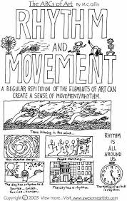 Rhythm And Movement Art Worksheets Art Curriculum Teaching Art