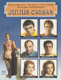  Mgm Promotional Program For Julius Caesar With Marlon Brando As Mark Antony 1953 Folger Shakespeare Library Julius Caesar Marlon Brando Caesar