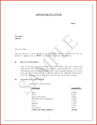 Image Result For Appointment Letter For Employee Lettering Letter Sample Letterhead Format