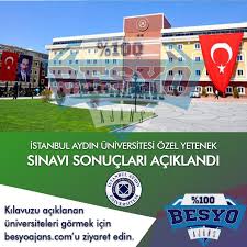 Turkish central bank had to auction out and. Istanbul Aydin Universitesi Besyo Ozel Yetenek Sinavi Sonuclar 2019 Besyo Ajans