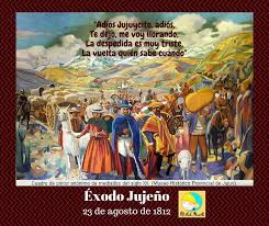 Qué pasó un 23 de agosto en 1812, el éxodo jujeño se convirtió en un acto trascendente y una estrategia de guerra. 23 De Agosto De 1812 Aniversario Del Mi Sala Amarilla Facebook