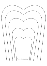 If you like this printable flower petal template pattern free support and help us to develop more experience with share this interior design or you can click a few related posts below for more pictures and further information. Rose Template Printable Printable Flower Templates Paper Flower Te Paper Flower Templates Free Printable Paper Flower Template Paper Flower Printable Templates