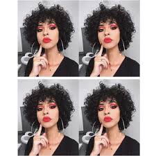 Maybe you would like to learn more about one of these? Acheter Femmes Douce Boucle Perruque Brazilian Crepus Coupe Courte Cheveux Africaine Americ Simulation Perruque De Cheveux Humains Boucles Pour Les Femmes De 9 85 Du Loveflying6 Fr Dhgate Com