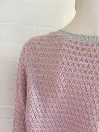 Share your style with @uniqlousa. Jonathan Saunders Oval Waffle Knit Cotton Sweater Jumper Size L Large Afashionistastore