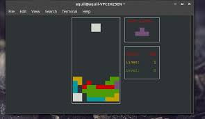 Top 10 Command Line Games For Linux Line Game Linux Games