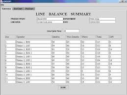 Line Balancing