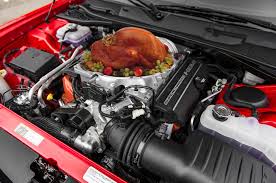 Great cooking techniques don't have to involve french. How To Cook A Turkey On An Engine And Fast