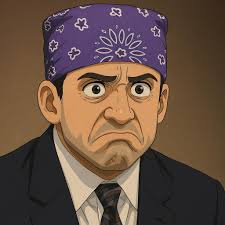 Since there's a Ghibli trend going on, i'll allow myself to show off some  of my creations straight from The Office 🖨️📞📑