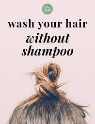 Choose your favorite dish soap or mild, natural dish soap. How To Wash Your Hair Without Shampoo