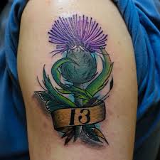 Yes, you can really avoid being late with the right clock. Scottish Thistle Tattoo Best Tattoo Ideas Gallery