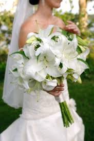 Wedding Bouquets Lillies Gift Ideas Flowerbouquetwedding White Lily Bride Bouquet Wedding Flowe Lily Bouquet Wedding White Lily Bouquet Flower Bouquet Wedding