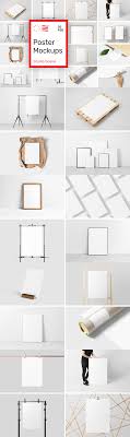 Poster Mockups Studio Scene Graphics Youworkforthem Poster Mockup Graphic Design Mockup Design Resources