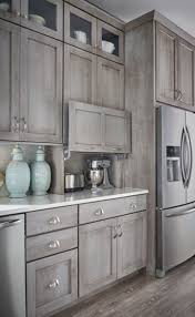 The pattern design of the ceramic tiles for the backsplash matches the countertop. 28 Modern Rustic Farmhouse Kitchen Cabinets Ideas Rustic Kitchen Cabinets Rustic Kitchen Rustic Farmhouse Kitchen Cabinets