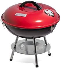 Keep it on the whole time. Amazon Com Cuisinart Ccg190rb Portable Charcoal Grill 14 Inch Red 14 5 X 14 5 X 15 Garden Outdoor