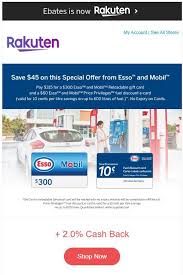 Disney world vacations create magical memories that can last a lifetime. Esso Rakuten Canada Fuel Up On Esso Gift Cards With 2x Cash Back 315 With Gift Card And Price Privileges Card Redflagdeals Com Forums