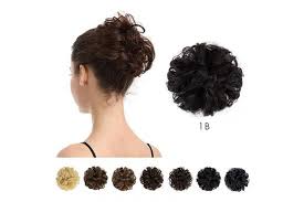 For days that you pushed snooze one too many times. Dick Smith 1b Natural Black 100 Human Hair Bun Barsdar Messy Bun Scrunchies Ponytail Extensions Curly Hair Bun Hair Piece For Women Kids Tousled Updo Donut Chignons 1b Natural Black Hair