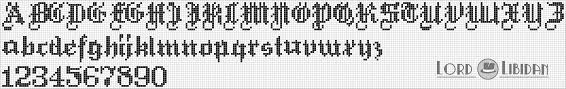Check spelling or type a new query. Over 50 Free Cross Stitch Alphabets Fonts Lord Libidan